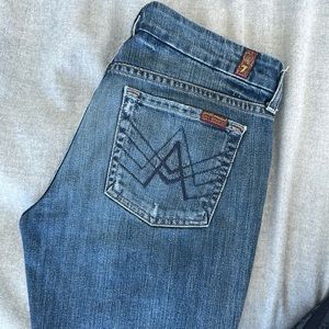 7 For All Mankind A Pocket Jeans Size 28